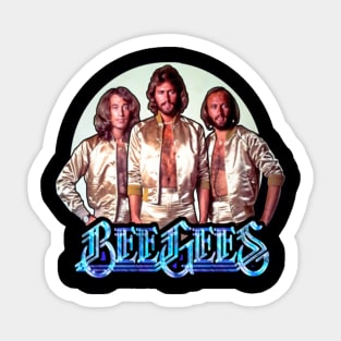 Blue disco Sticker